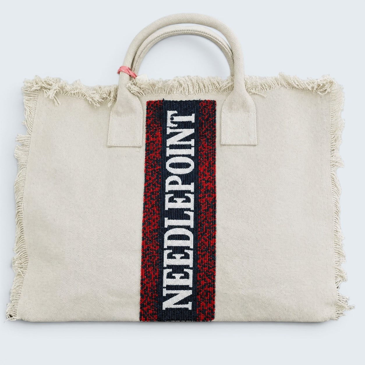 The Grande Needlepoint Tote