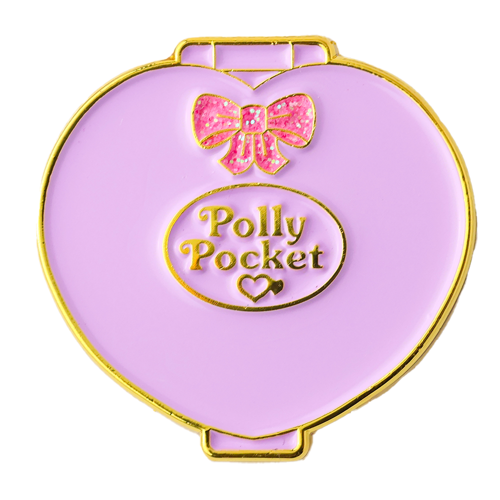 Purple Pocket Doll Compact Needle Minder Magnet
