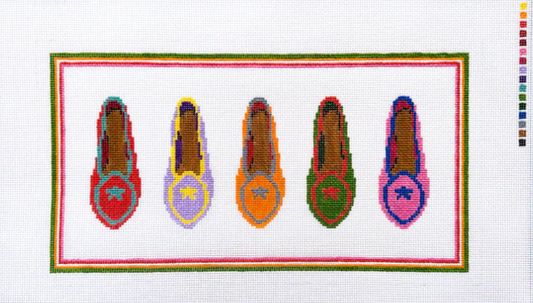 Rainbow Shoes Canvas