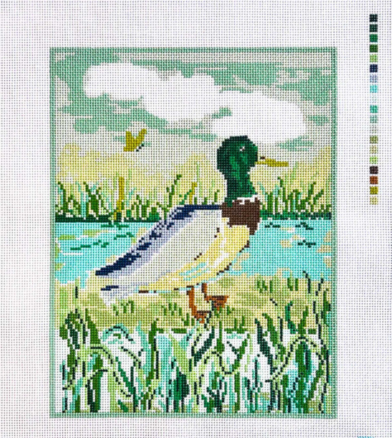 Mallard Walk Canvas