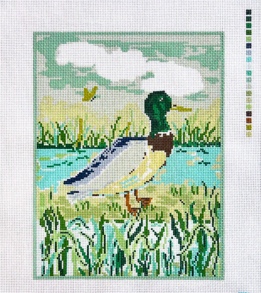 Mallard Walk Canvas