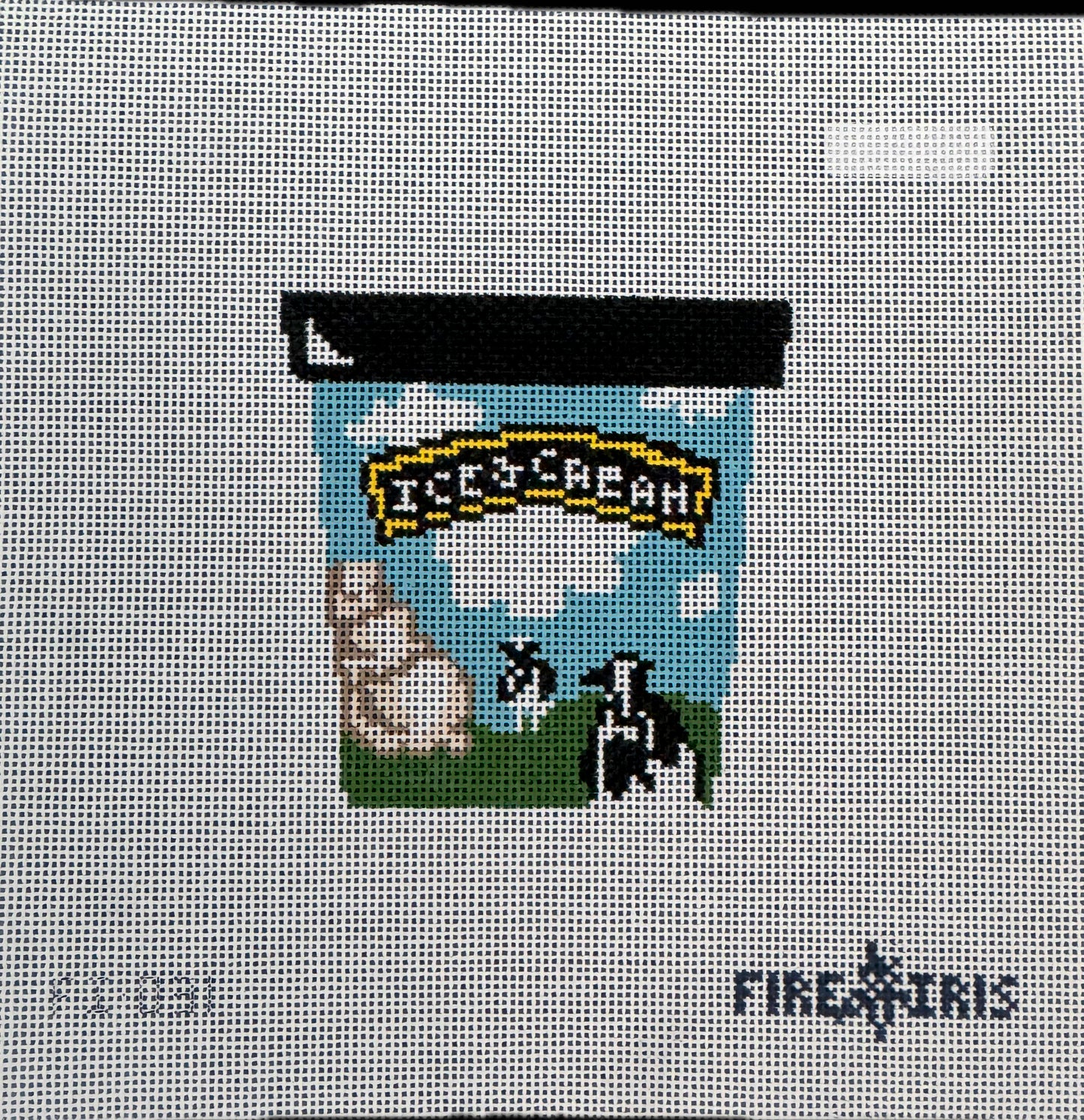 Pints Up (Ice Cream Pint - Vanilla) Canvas