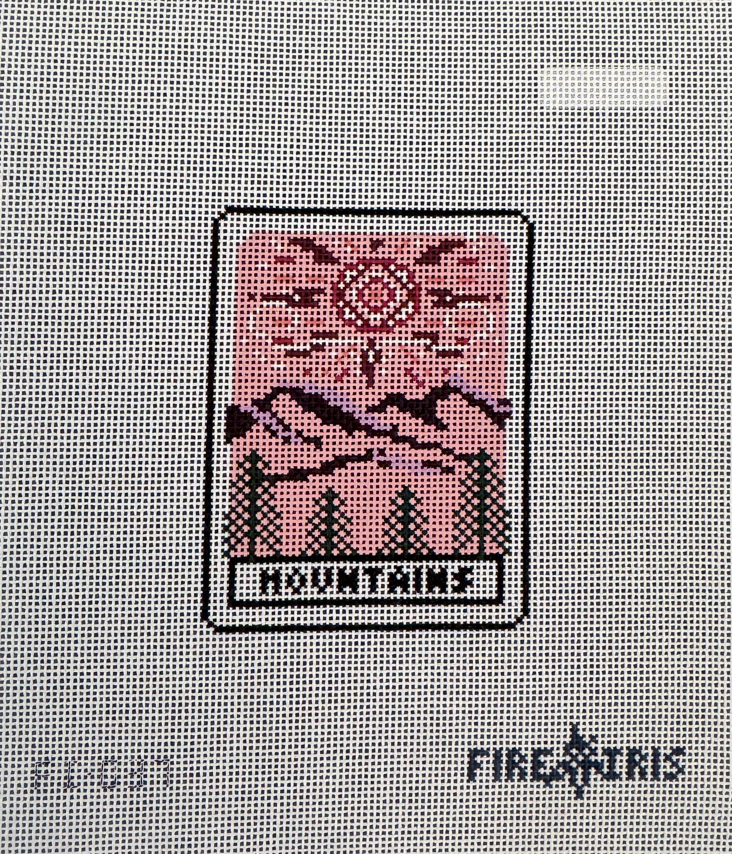 Mountains Tarot Card Canvas