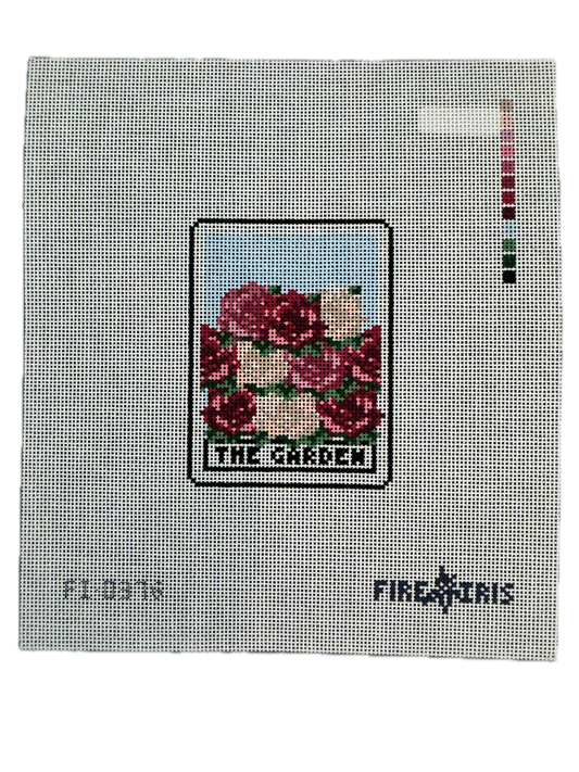 Garden Tarot Card Canvas