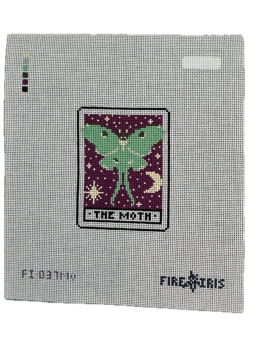 Moth Tarot Card Canvas