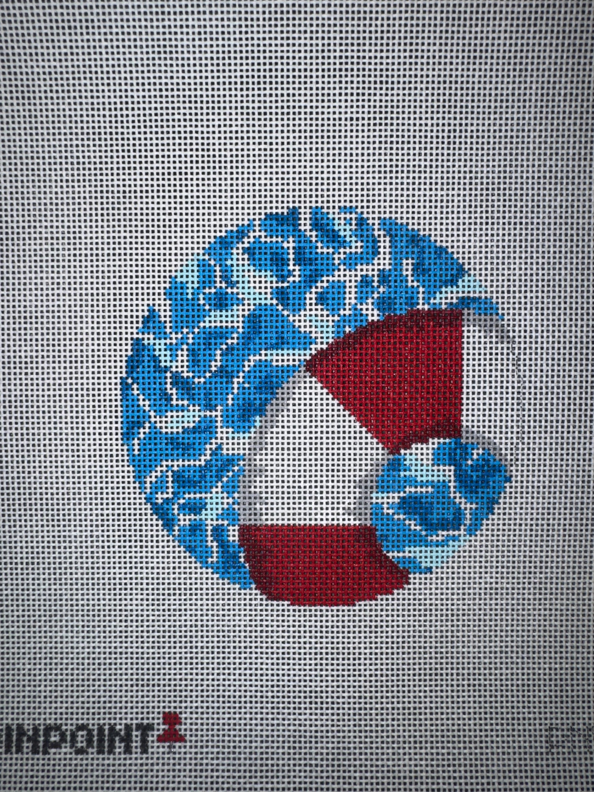 PNS-HOLIDAY-COLA-POLAR-BEAR Holiday Cola Polar Bear Canvas needlepoint canvas