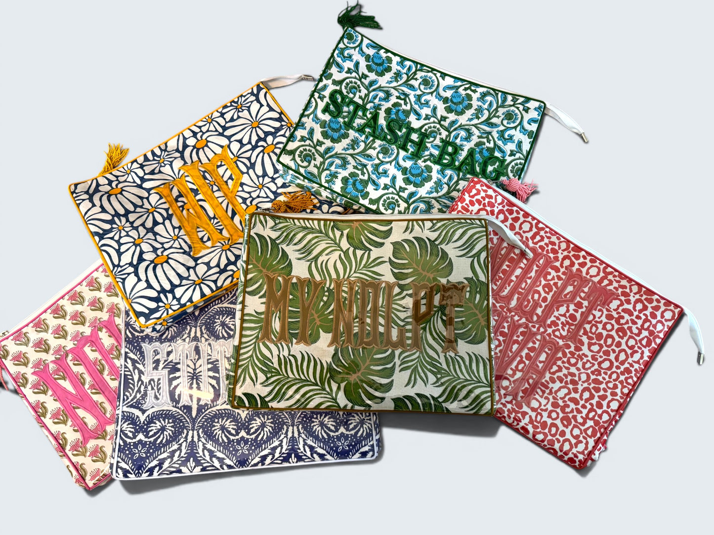 The Signature Needlepoint  Project Bag - CUSTOM