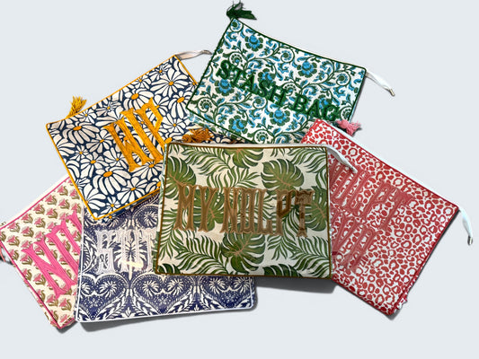 The Signature Needlepoint  Project Bag - CUSTOM