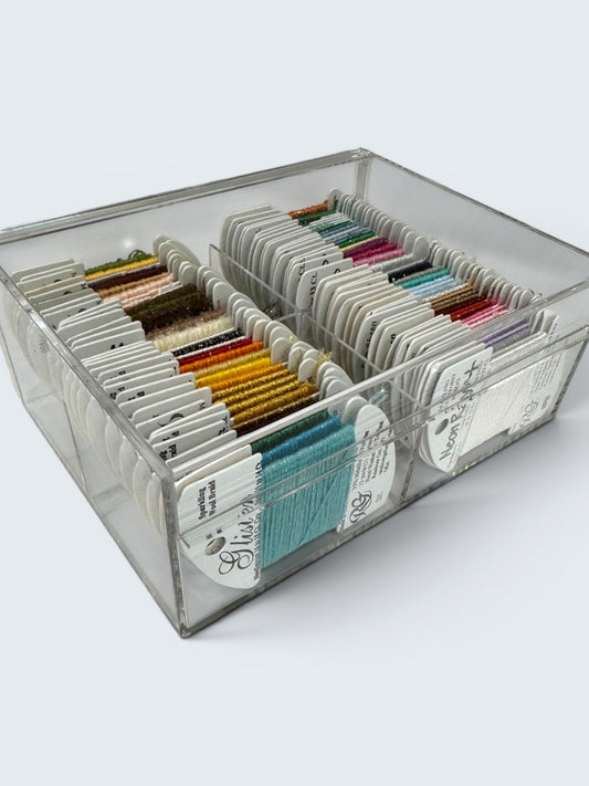 The Hudson - Acrylic Needlepoint Thread Storage Box
