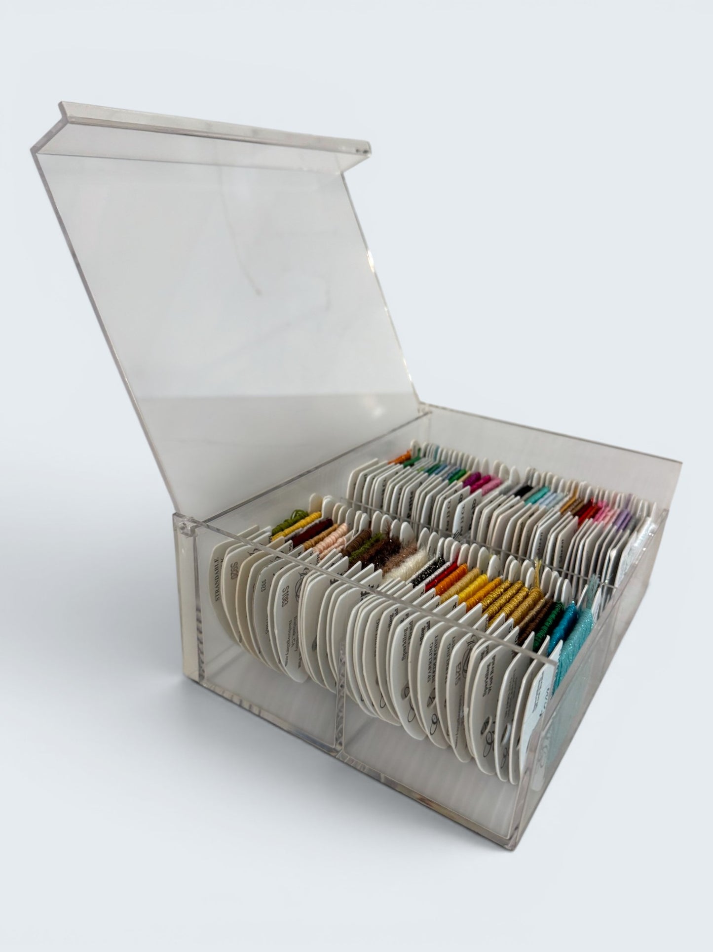 The Hudson - Acrylic Needlepoint Thread Storage Box