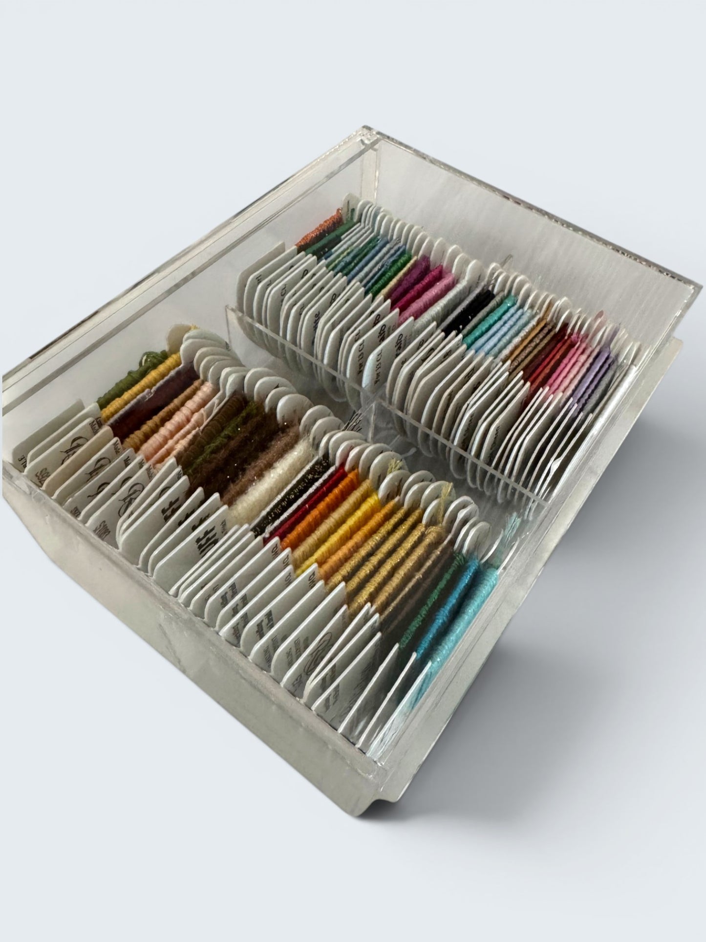 The Hudson - Acrylic Needlepoint Thread Storage Box
