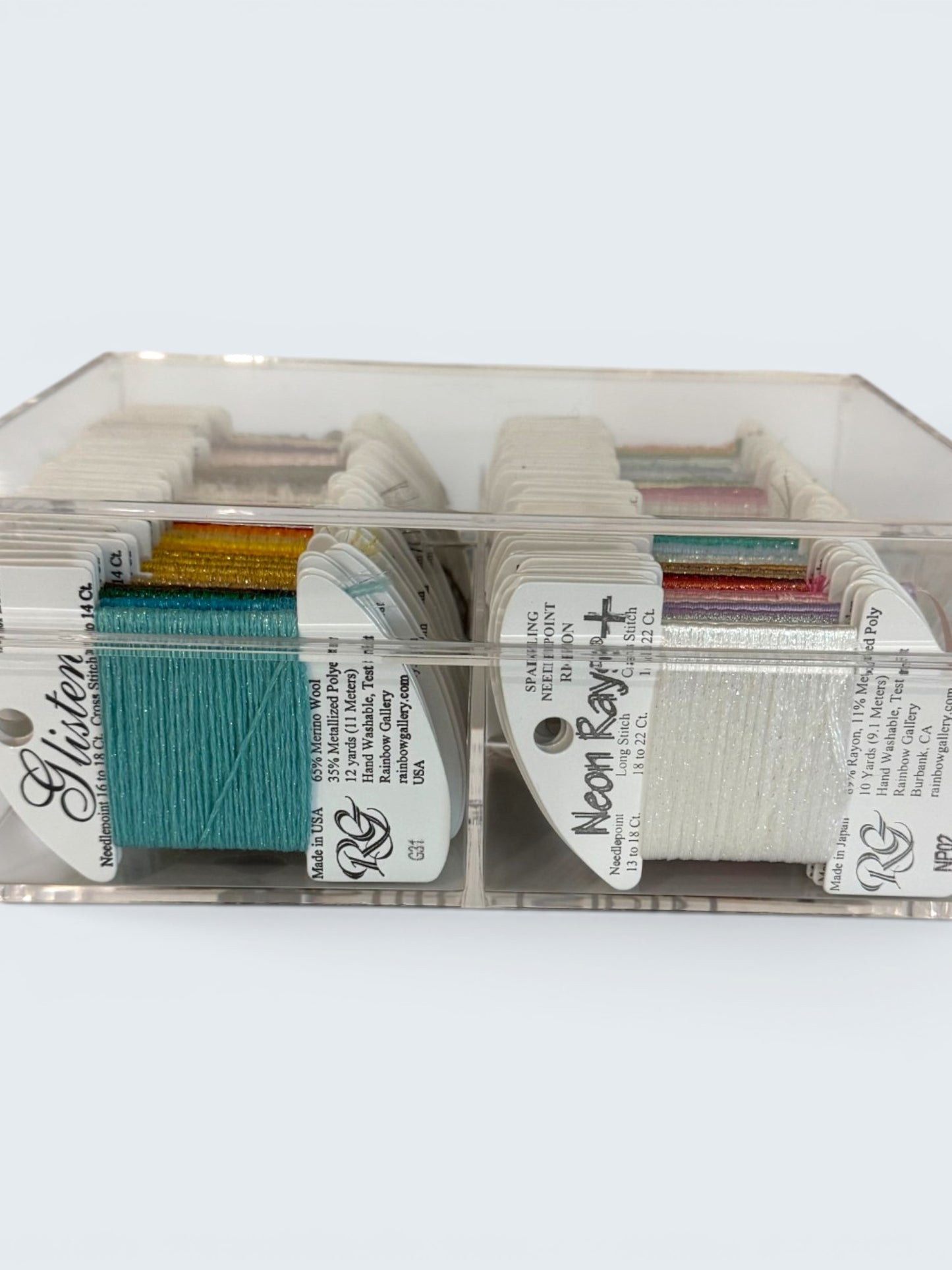 The Hudson - Acrylic Needlepoint Thread Storage Box