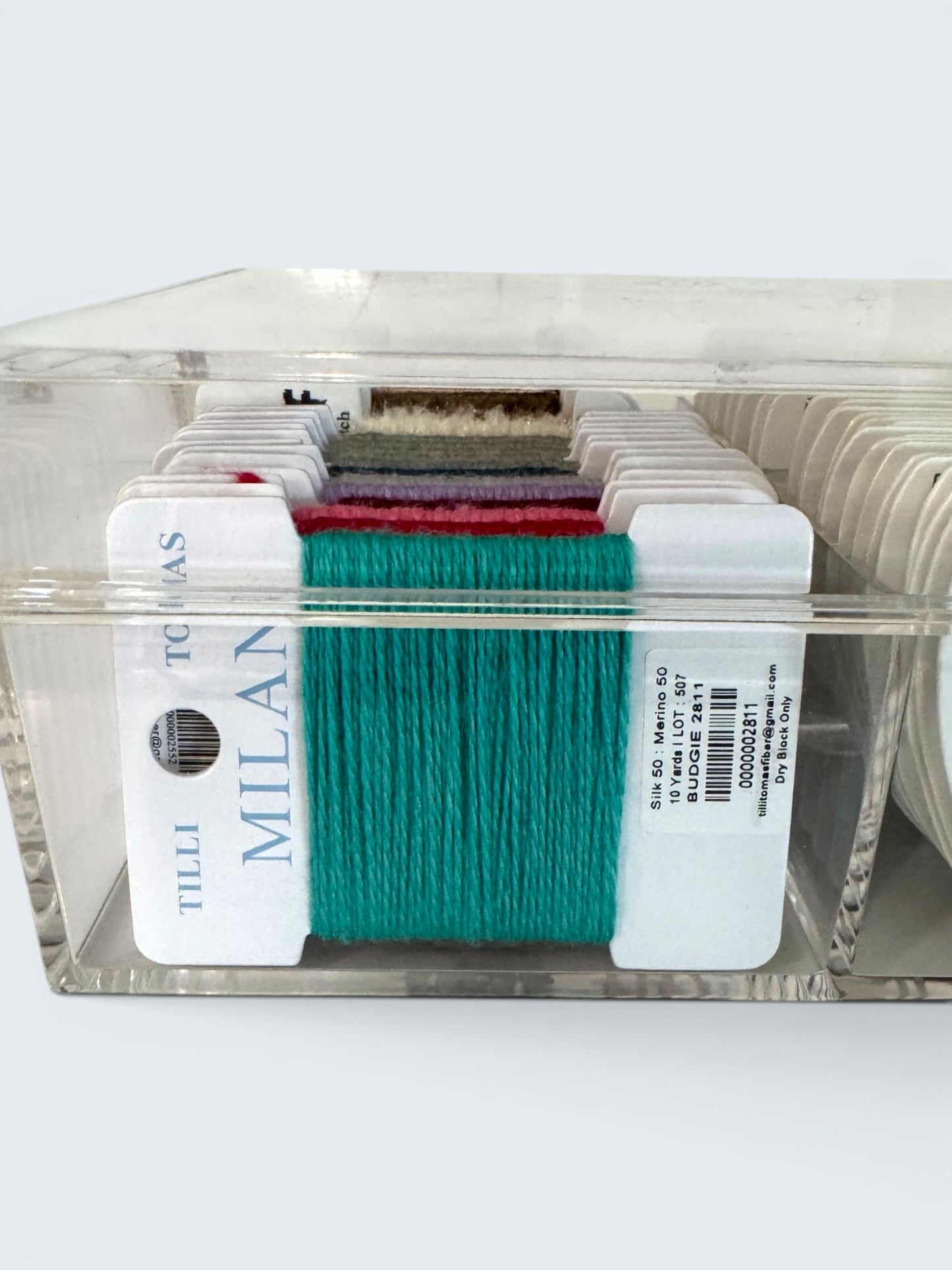 The Hudson - Acrylic Needlepoint Thread Storage Box
