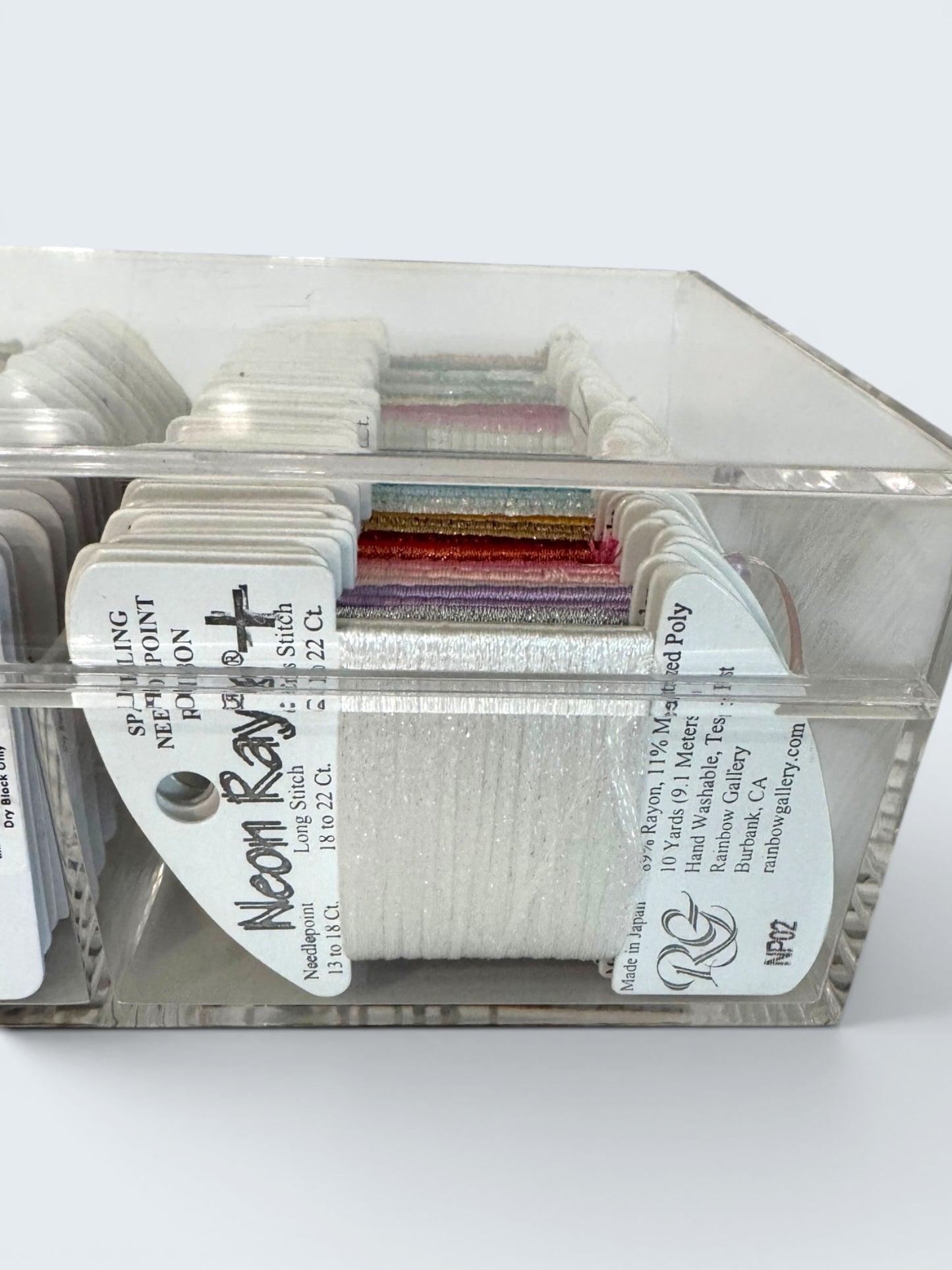 The Hudson - Acrylic Needlepoint Thread Storage Box