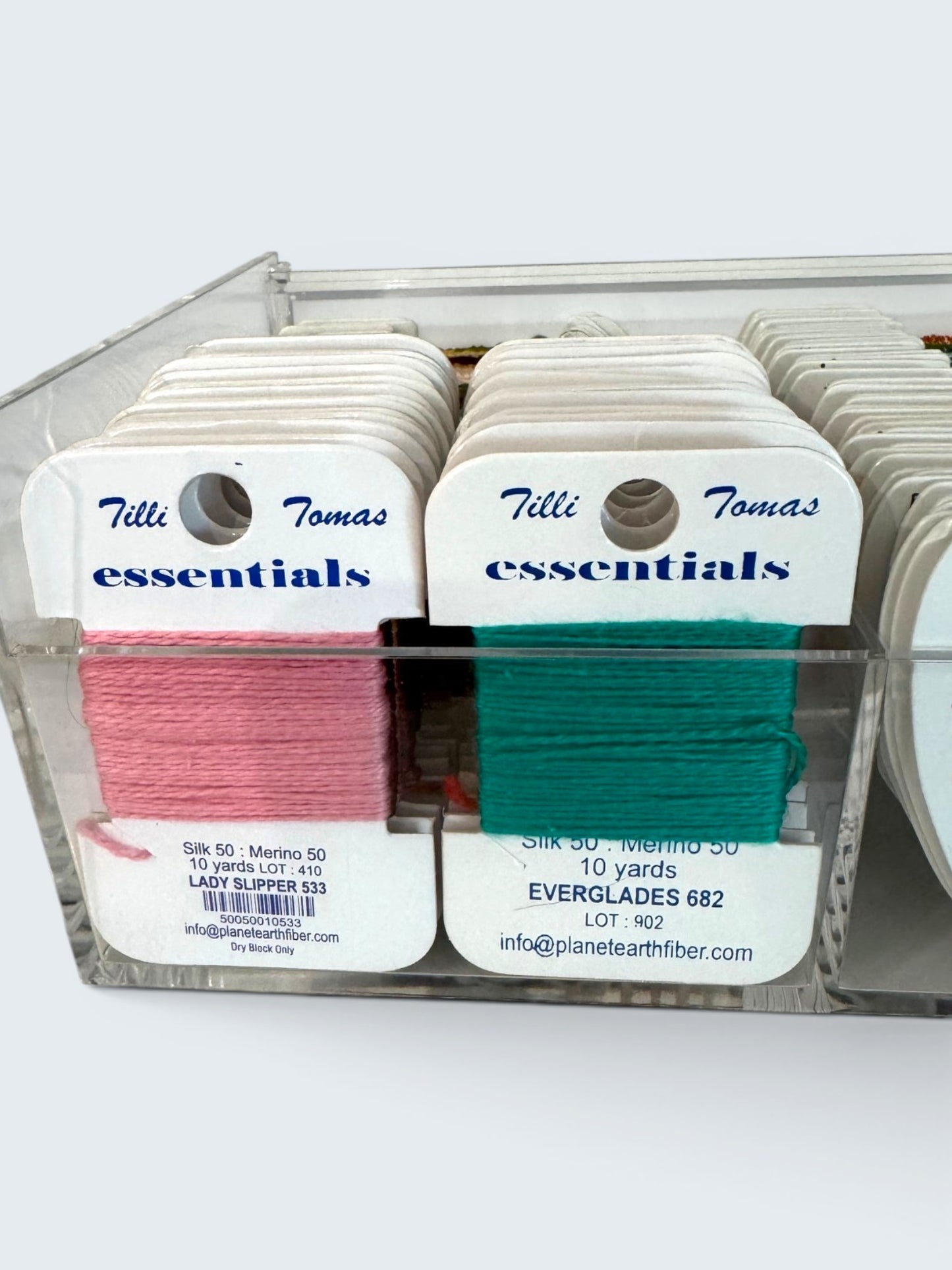 The Hudson - Acrylic Needlepoint Thread Storage Box
