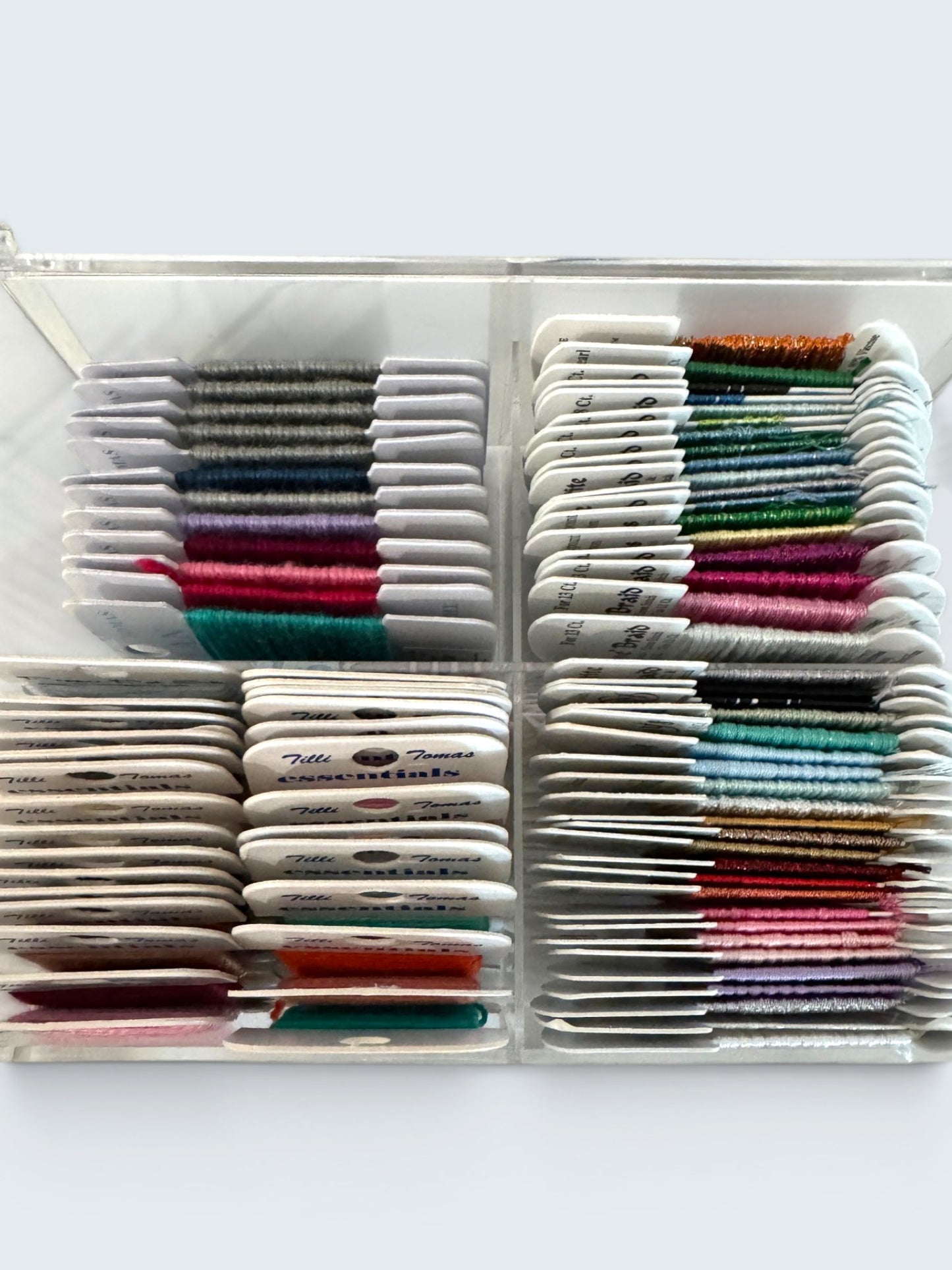 The Hudson - Acrylic Needlepoint Thread Storage Box