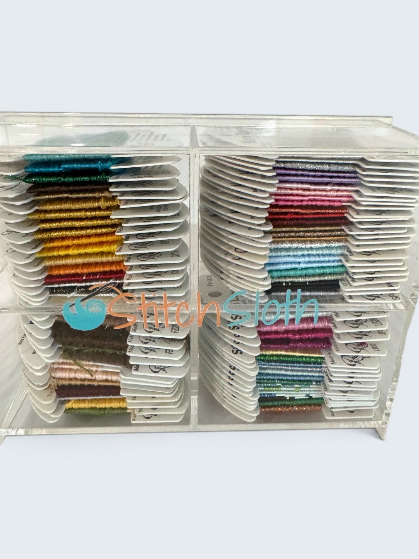 The Hudson - Acrylic Needlepoint Thread Storage Box