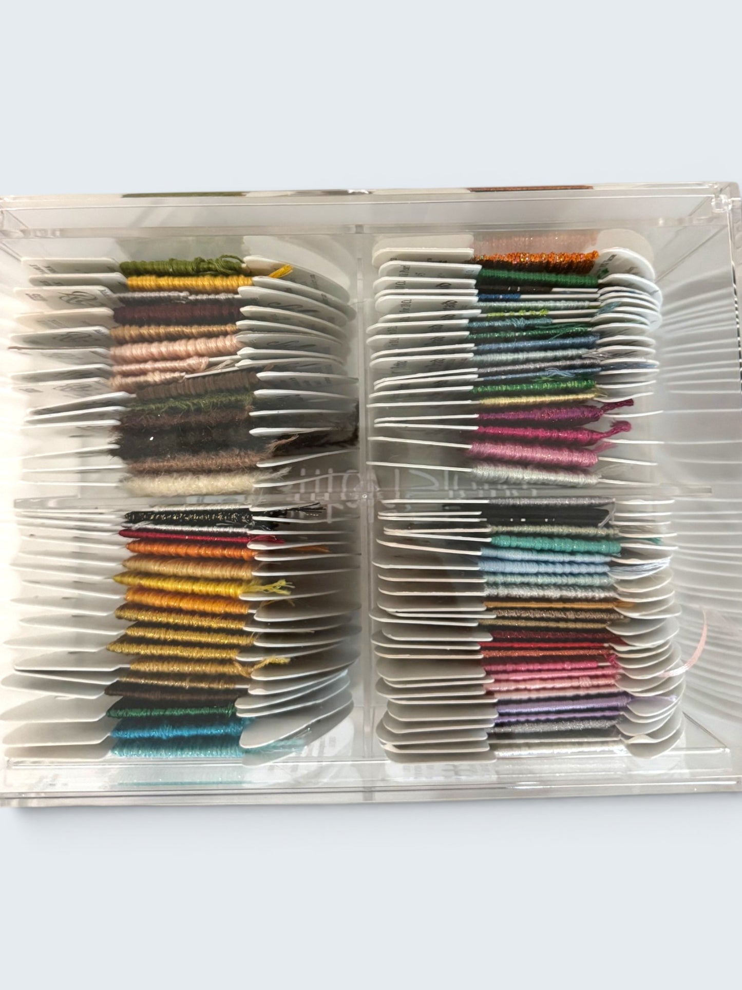 The Hudson - Acrylic Needlepoint Thread Storage Box