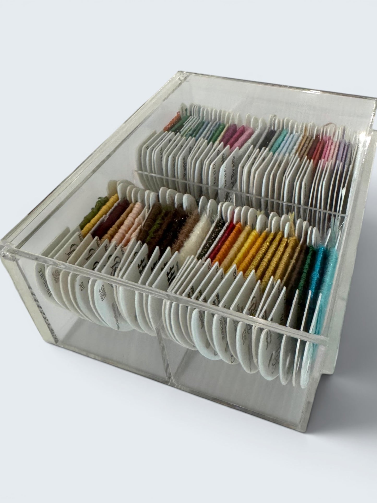 The Hudson - Acrylic Needlepoint Thread Storage Box