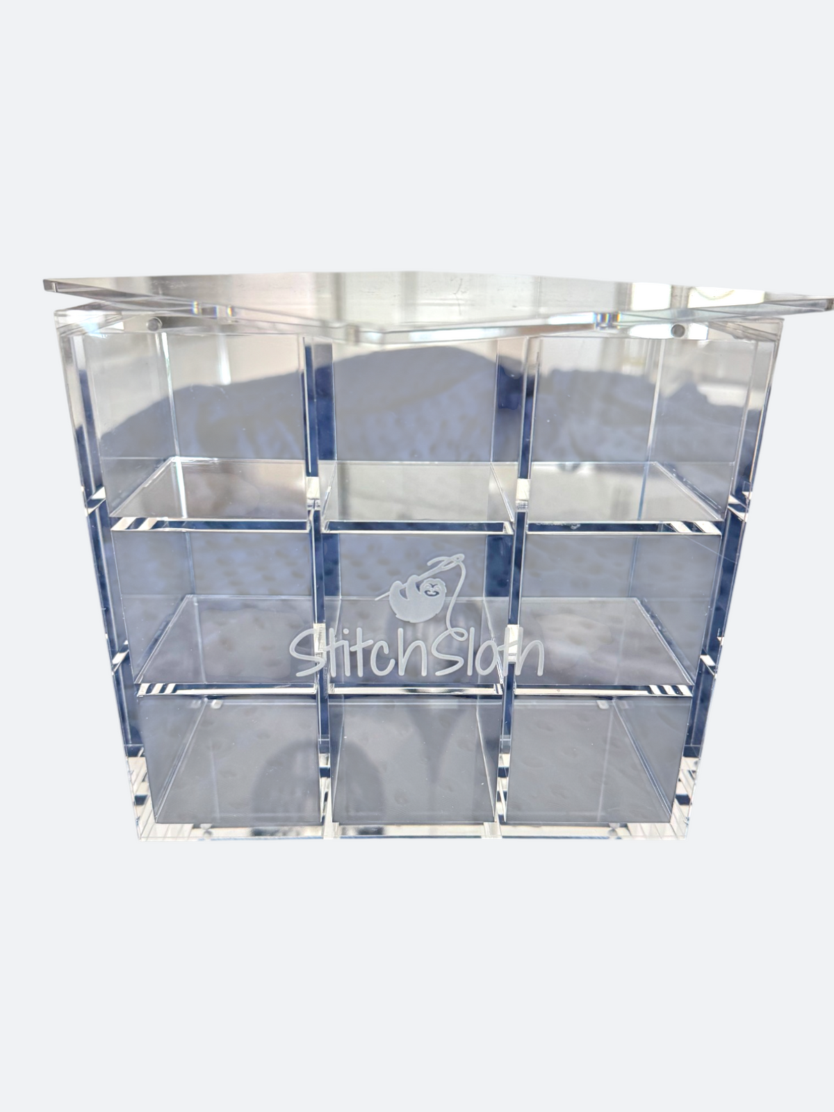 The NEW Atelier - Acrylic Needlepoint Thread Storage Box