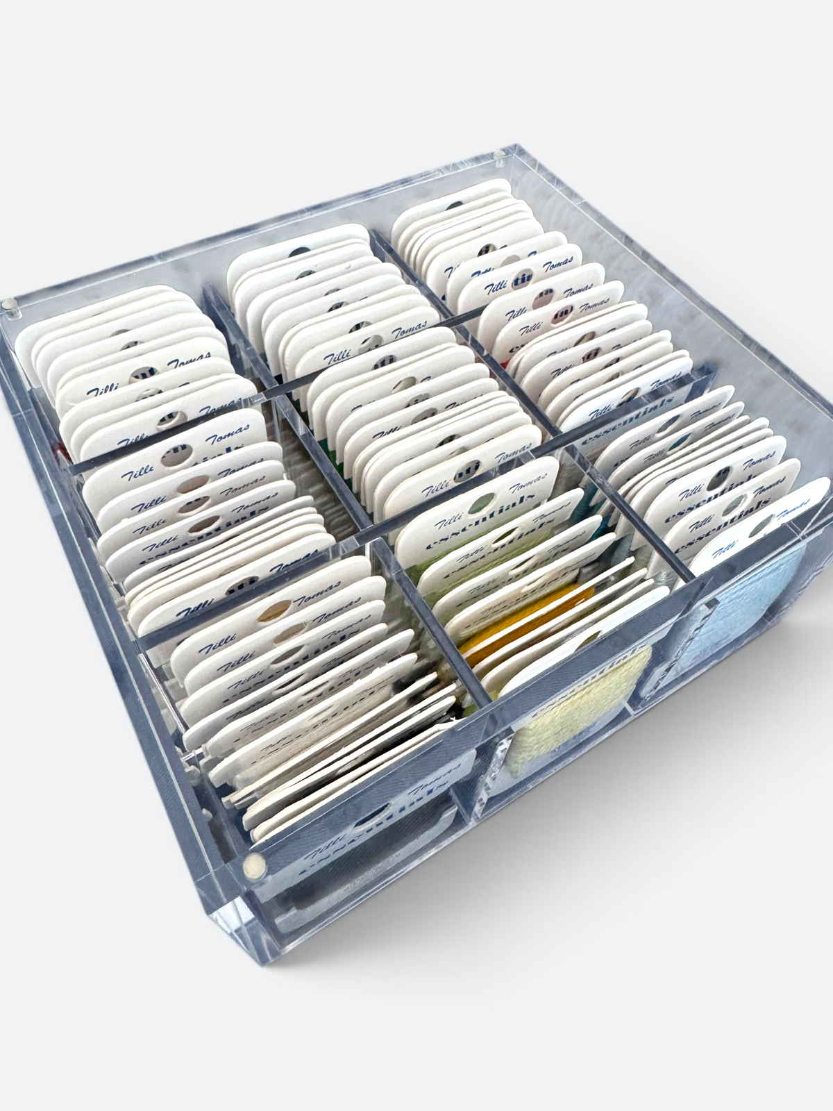 The NEW Atelier - Acrylic Needlepoint Thread Storage Box