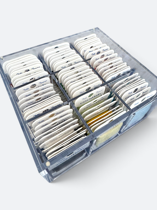 The NEW Atelier - Acrylic Needlepoint Thread Storage Box