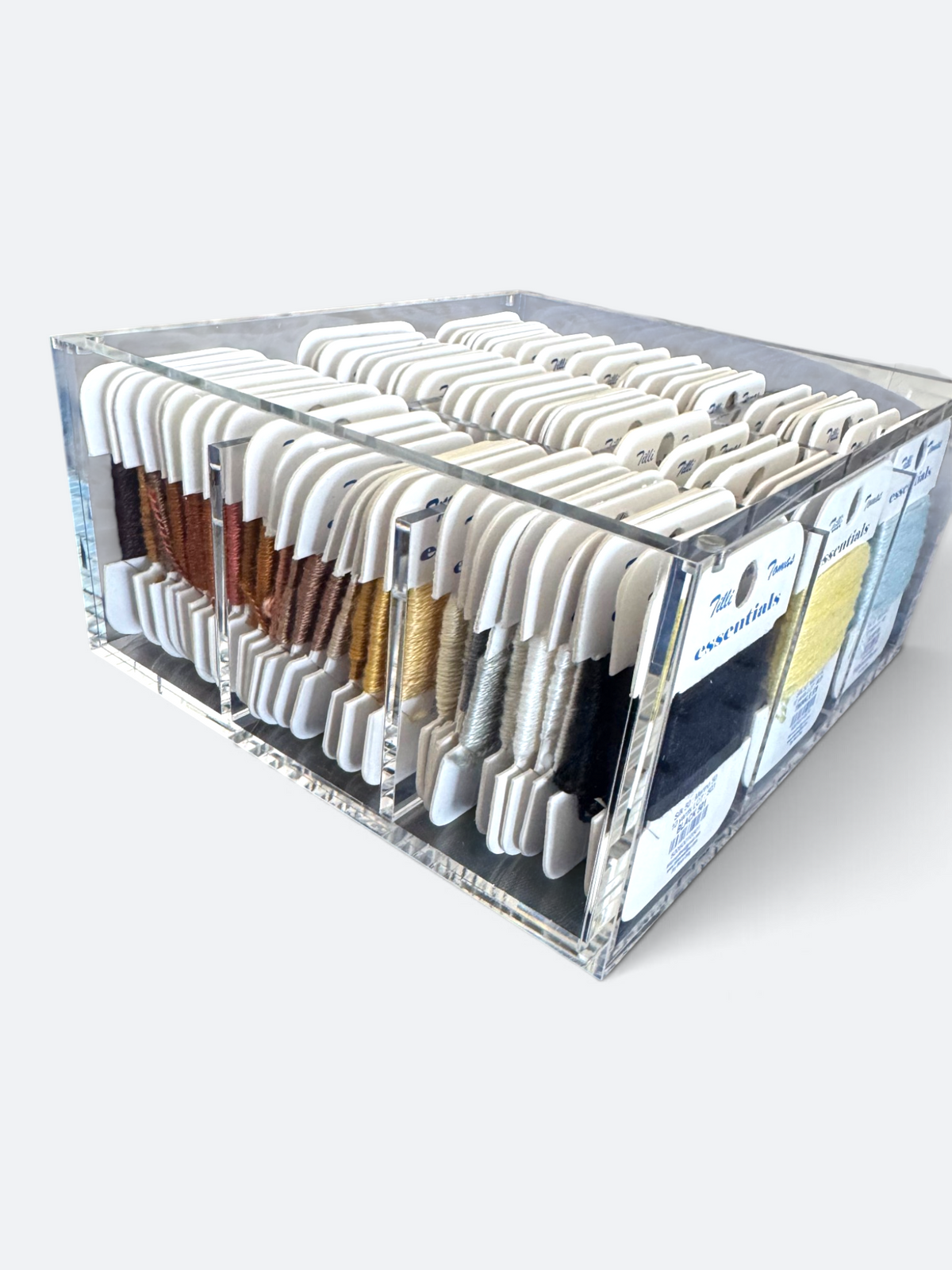 The NEW Atelier - Acrylic Needlepoint Thread Storage Box