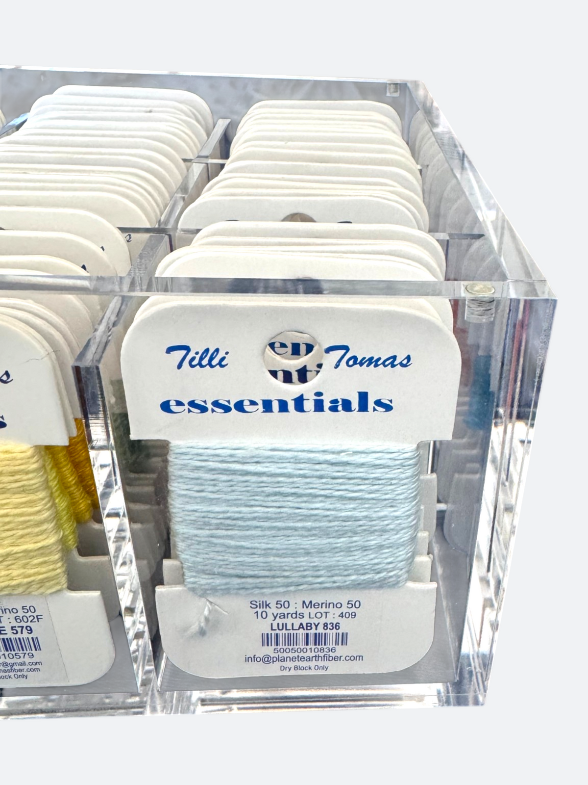 The NEW Atelier - Acrylic Needlepoint Thread Storage Box
