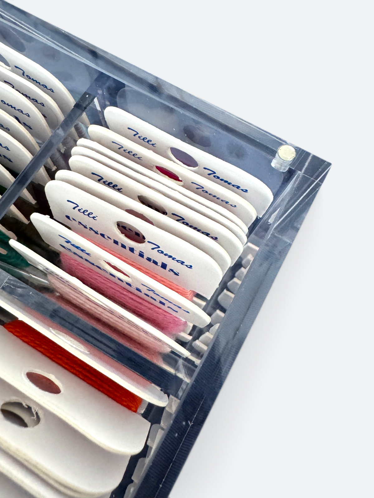 The NEW Atelier - Acrylic Needlepoint Thread Storage Box