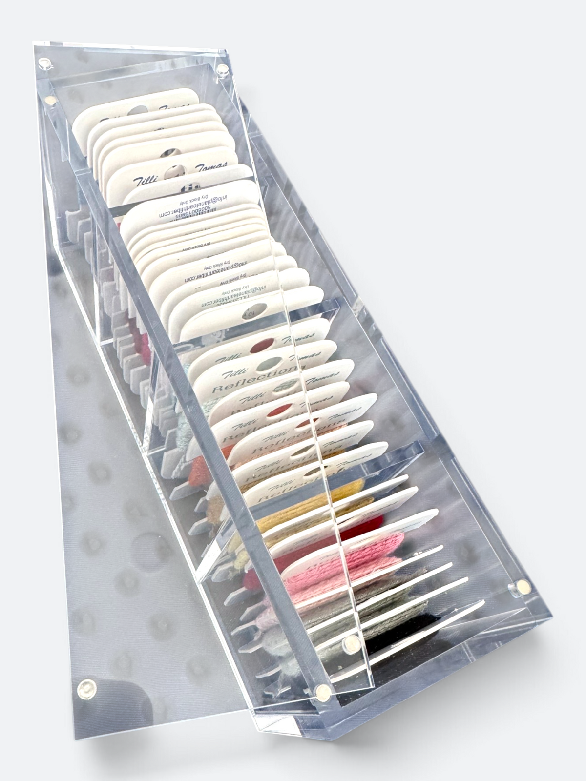 The NEW Kismet – Acrylic Needlepoint Thread Storage Box