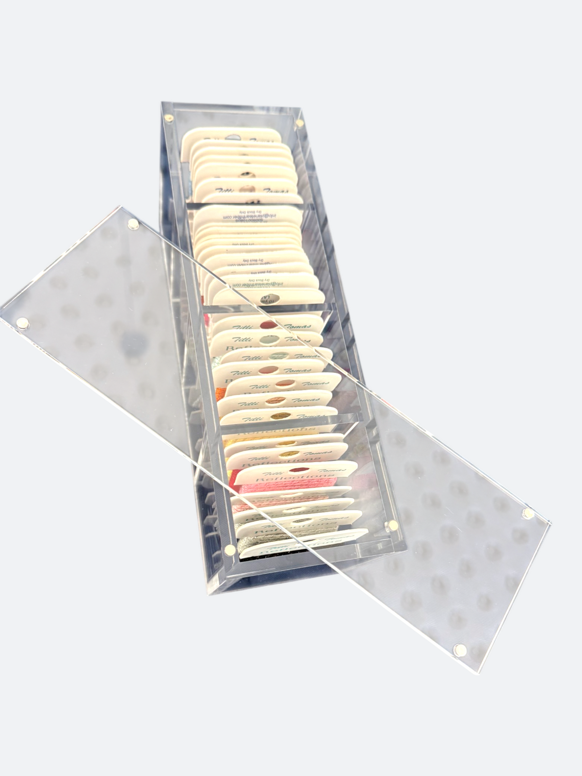 The NEW Kismet – Acrylic Needlepoint Thread Storage Box