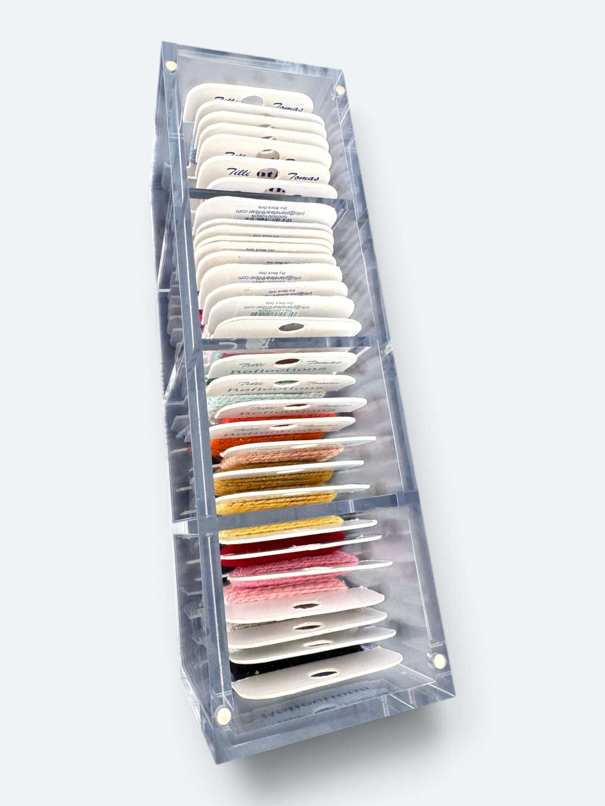 The NEW Kismet – Acrylic Needlepoint Thread Storage Box