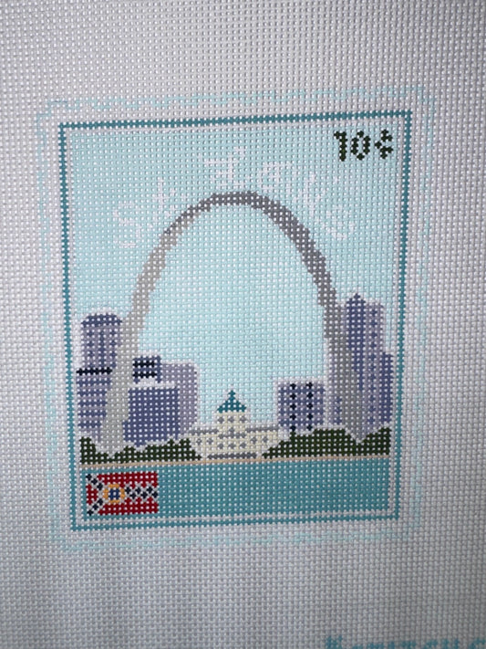 St. Louis Travel Stamp
