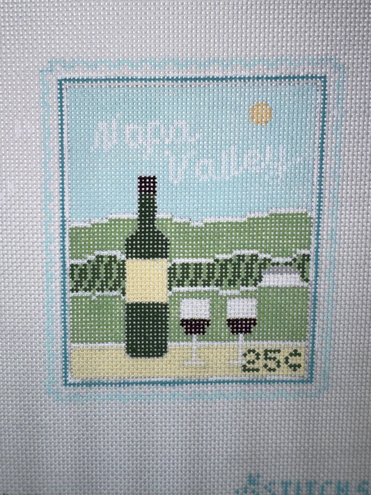 Napa Valley Travel Stamp