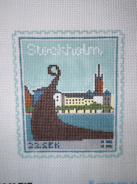 Stockholm Travel Stamp