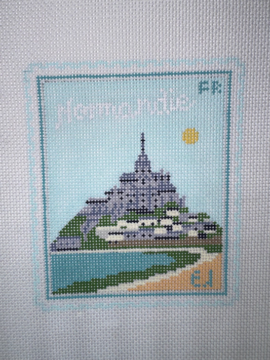 Normandy Travel Stamp