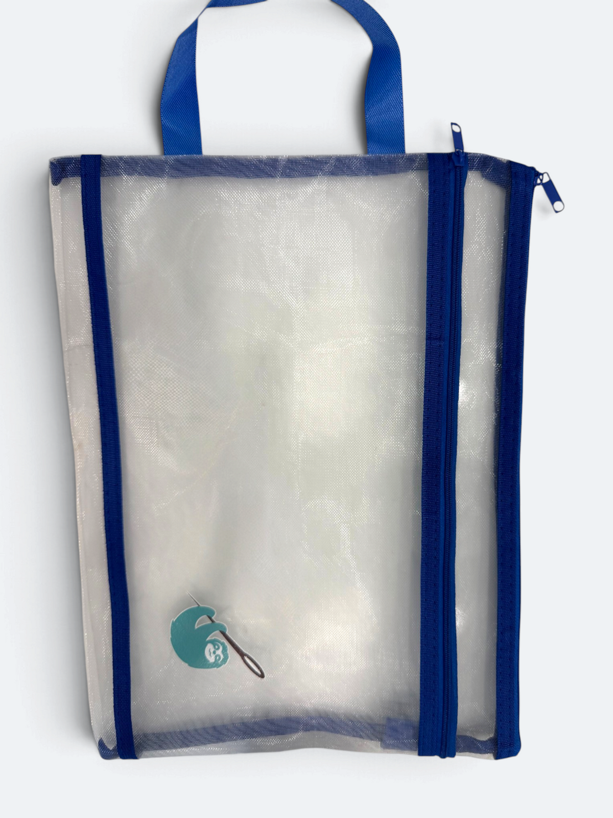 Mesh Needlepoint Project Bag (Double Zipper)