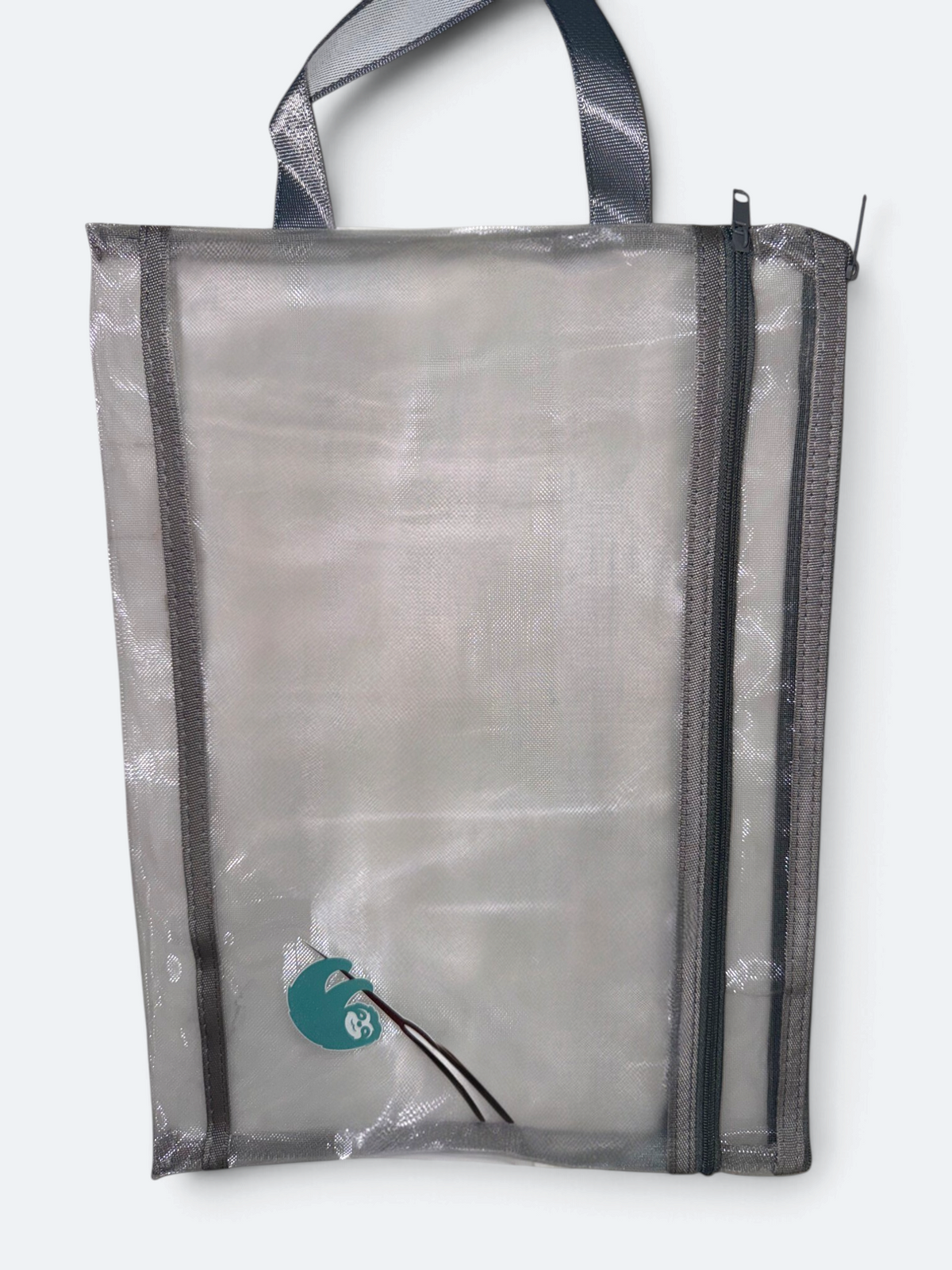 Mesh Needlepoint Project Bag (Double Zipper)