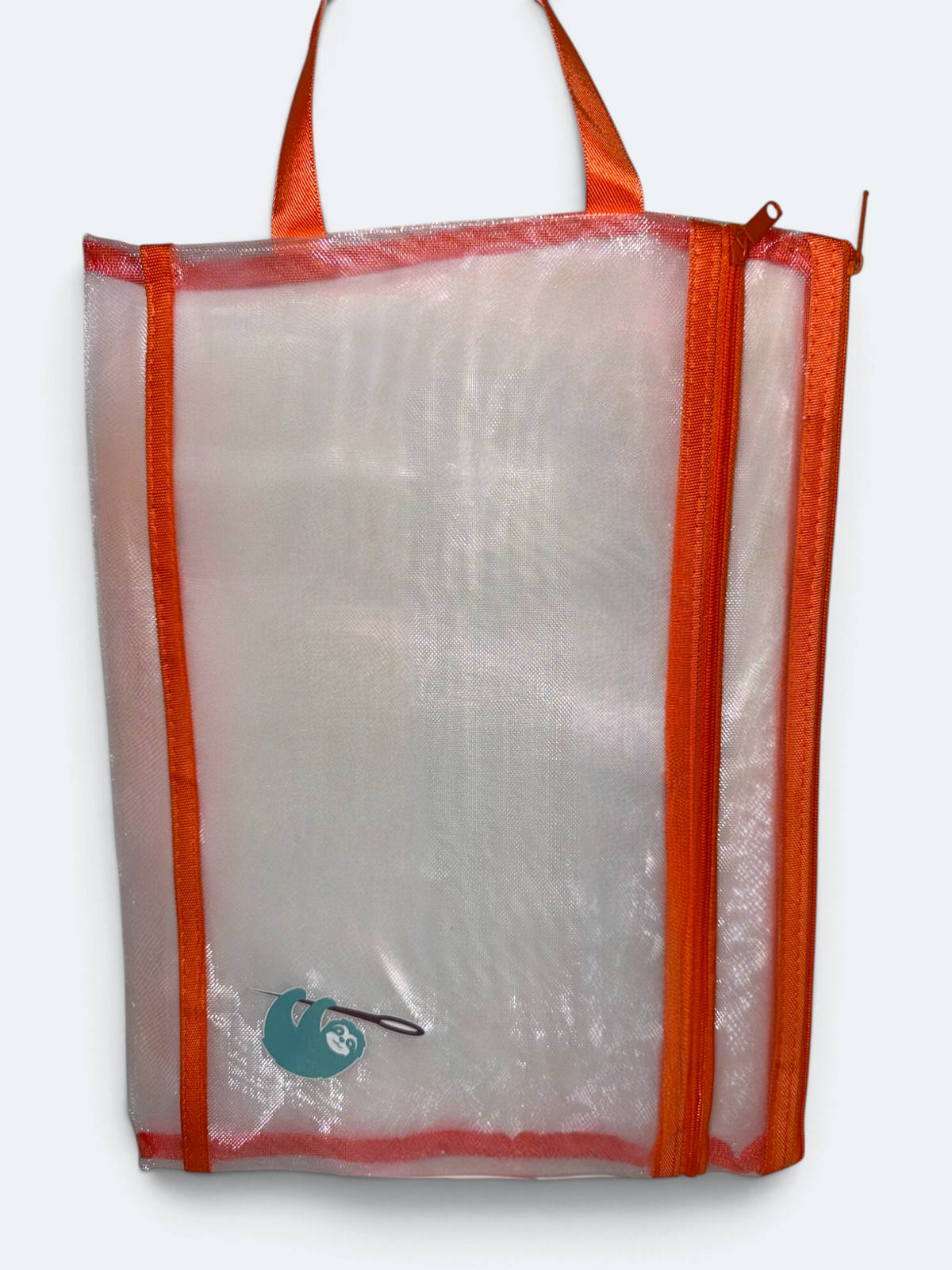 Mesh Needlepoint Project Bag (Double Zipper)