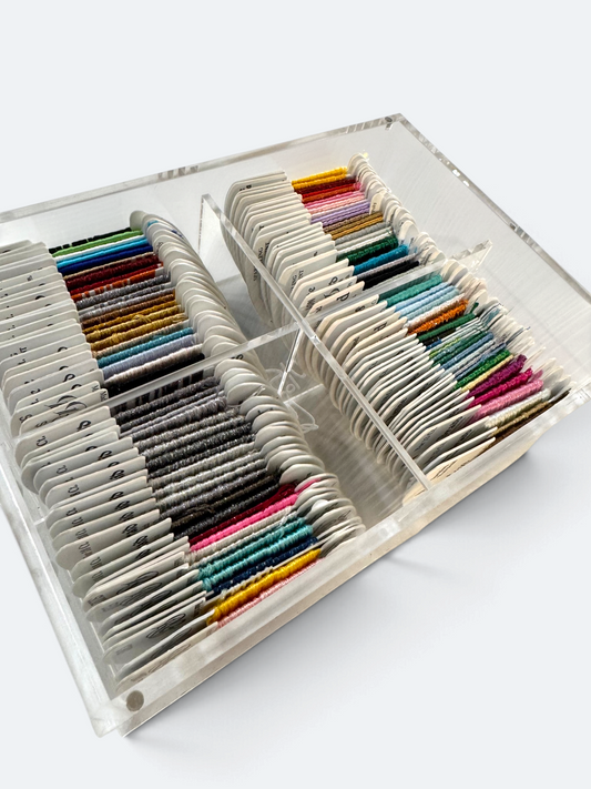 The Hudson - Acrylic Needlepoint Thread Storage Box