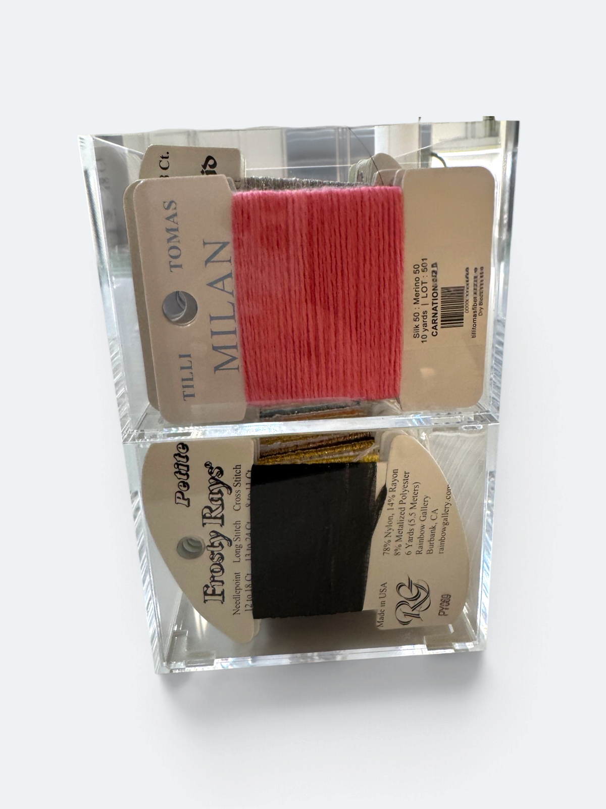 The Chelsea - Needlepoint Thread Card Storage Box