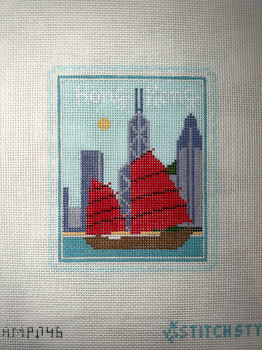 Hong Kong Travel Stamp