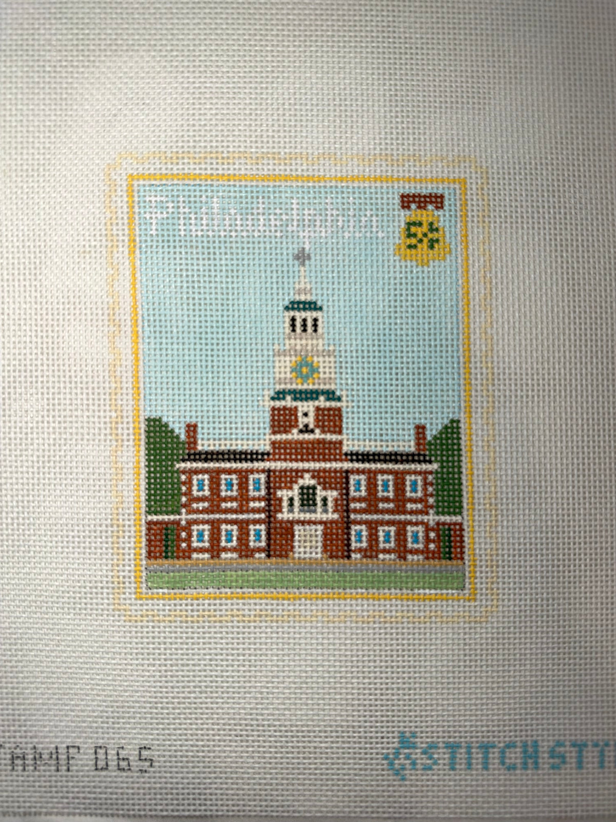 Philadelphia Travel Stamp