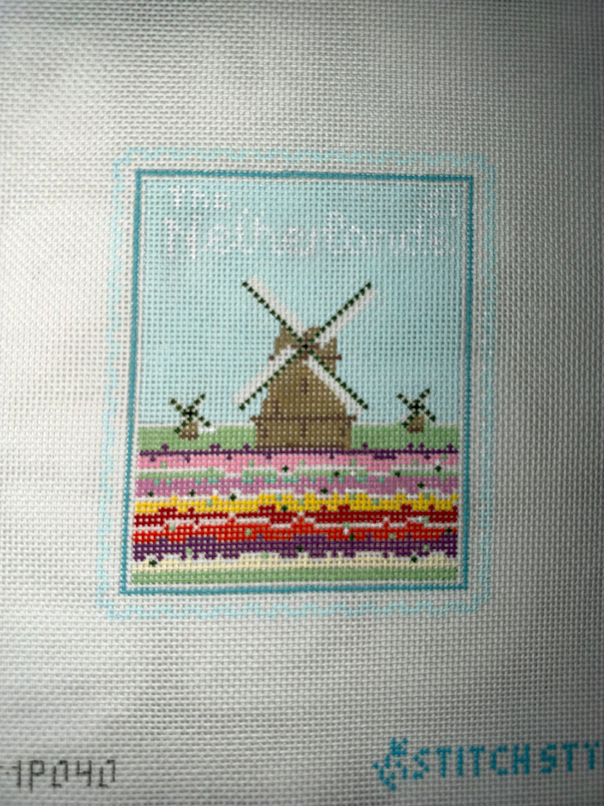 Netherlands Travel Stamp