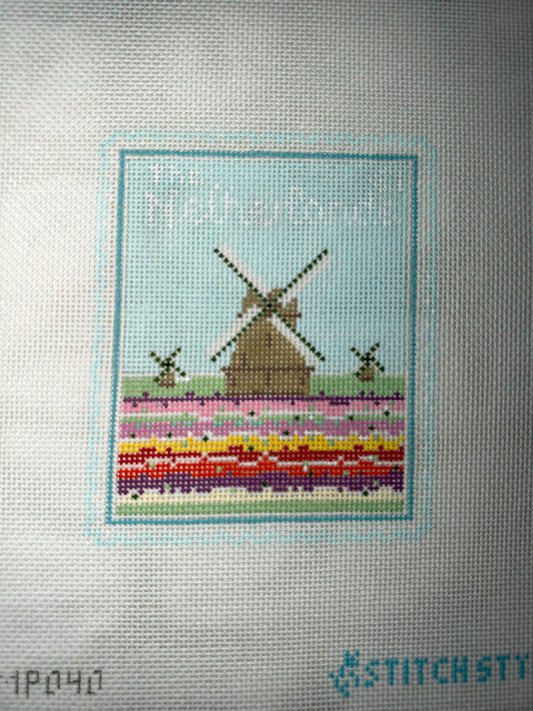 Netherlands Travel Stamp