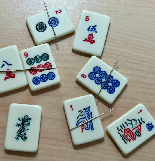 Authentic Mahjong Tile Needle Minder