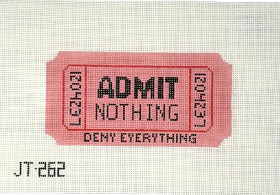 Admit Nothing Canvas