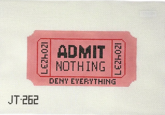 Admit Nothing Canvas