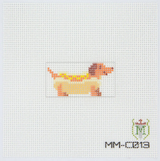 Weenie Dog Insert Canvas
