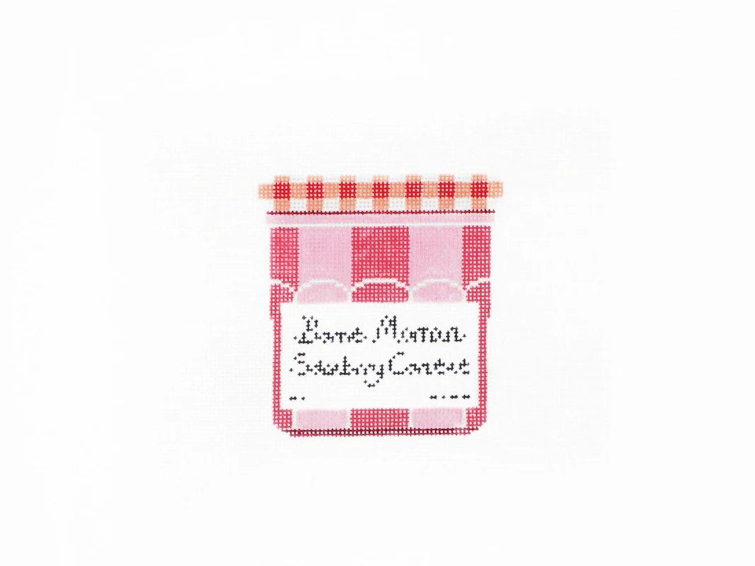 Jam Jar - Strawberry Canvas